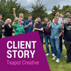 Concept for - Client story - Teapot Creative