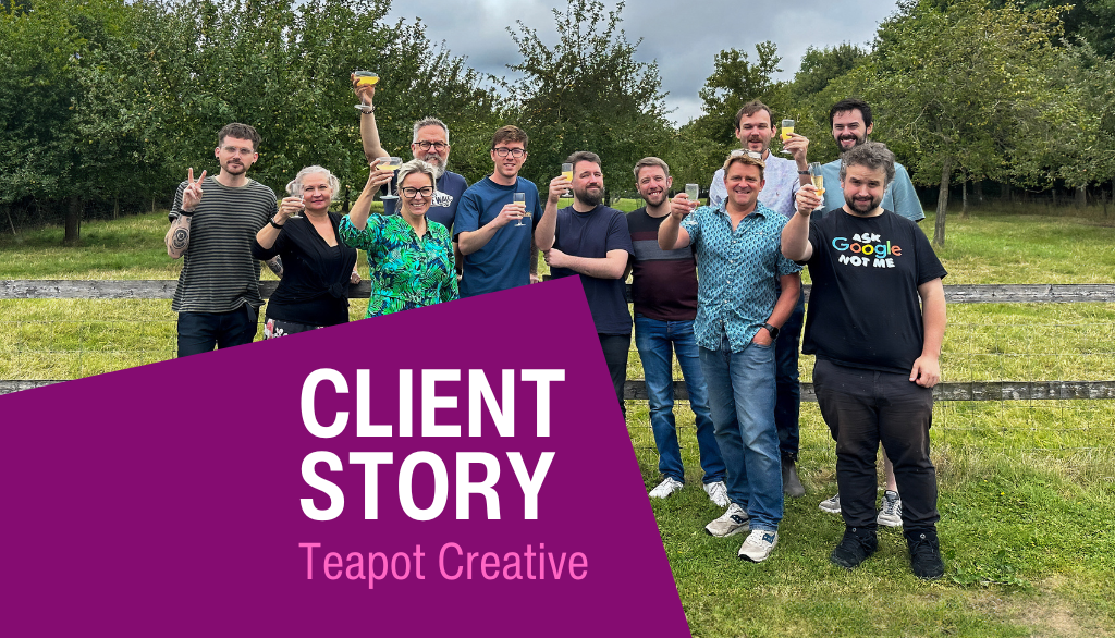 Concept for - Client story - Teapot Creative