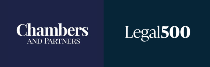 Chambers and Legal 500 Logos 2024