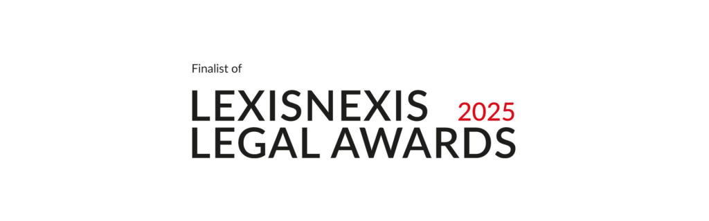 Logo for the LexisNexis Legal Awards 2025